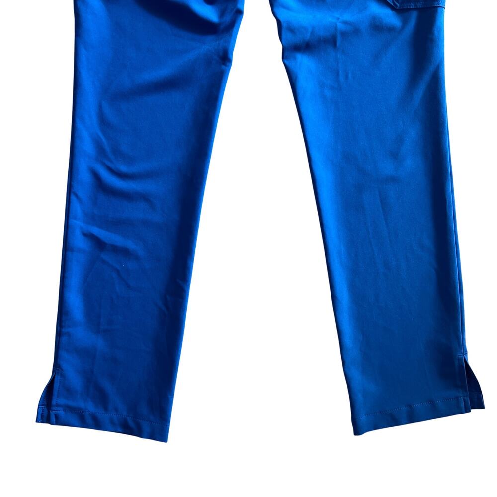 Grey’s Anatomy Evolve Scrub Pants XXS Royal Blue Stretch Cargo Jogger - Picture 13 of 16